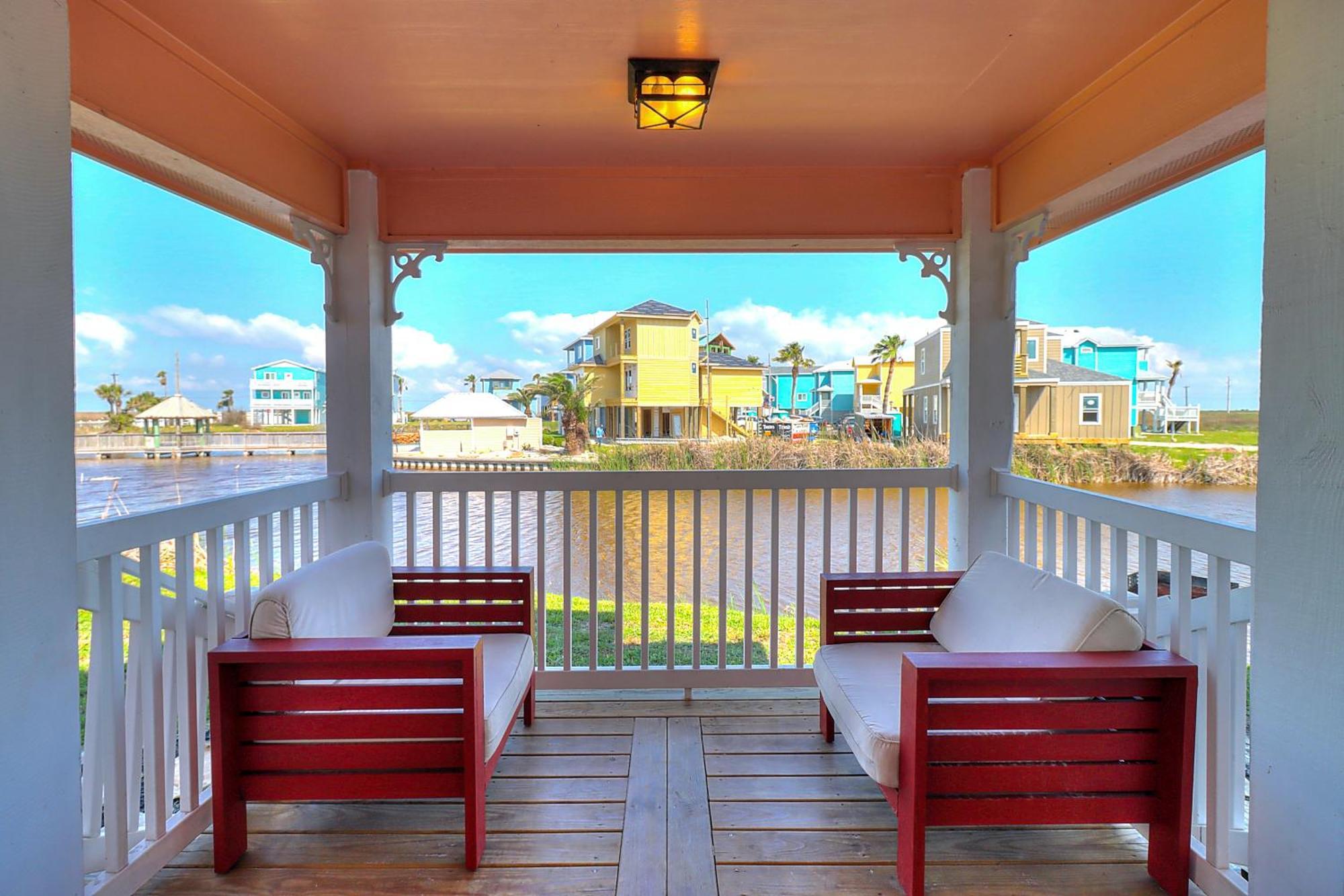 فيلا Bella Vista & Four Winds House Mustang Beach الغرفة الصورة