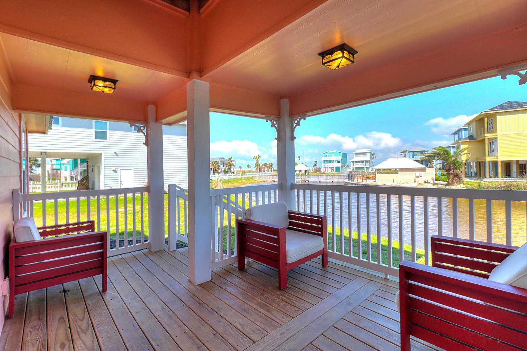 فيلا Bella Vista & Four Winds House Mustang Beach الغرفة الصورة