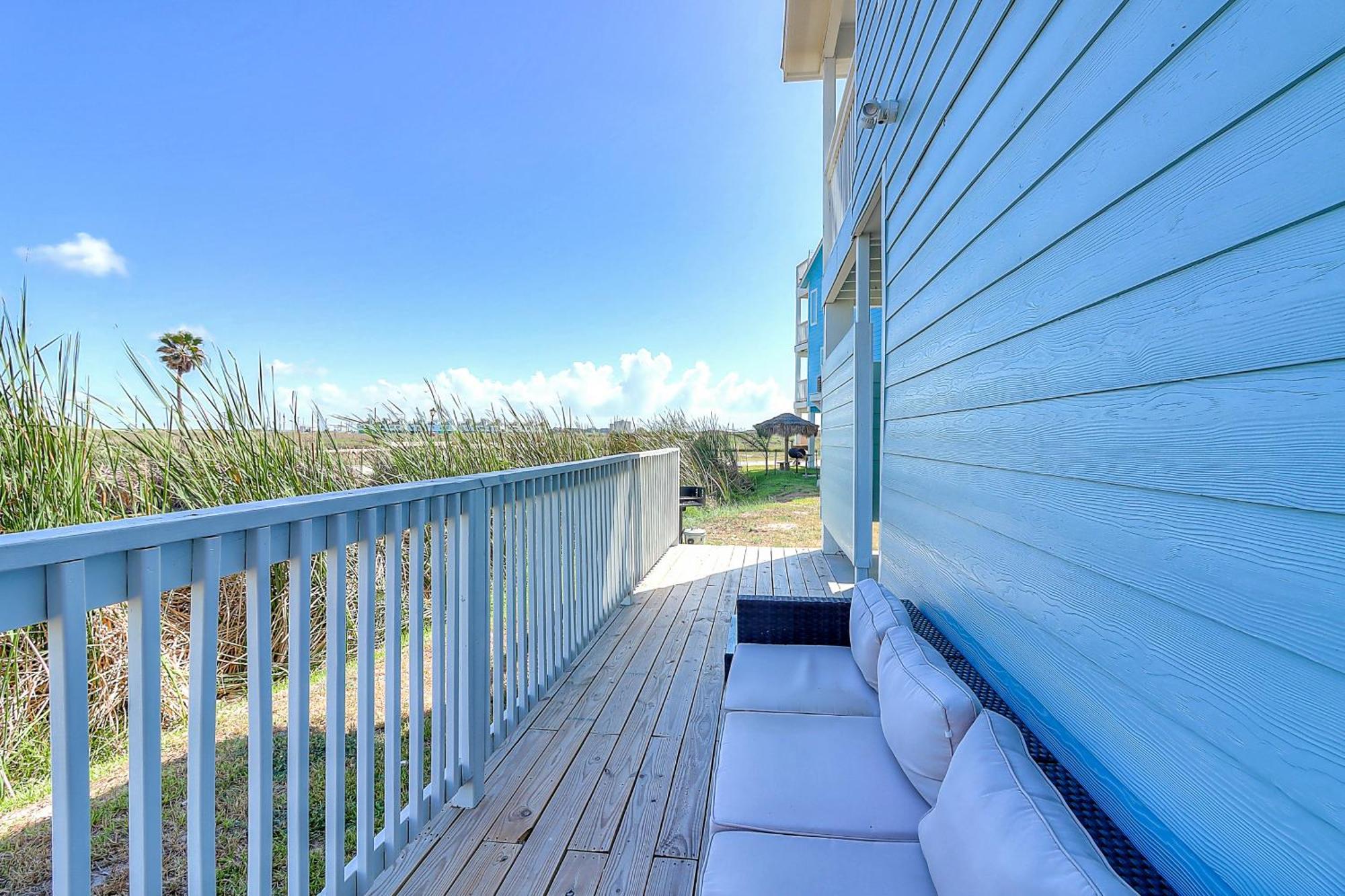 فيلا Bella Vista & Four Winds House Mustang Beach الغرفة الصورة