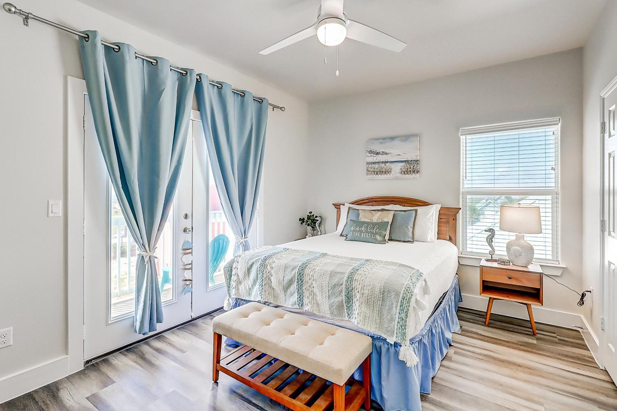 فيلا Bella Vista & Four Winds House Mustang Beach الغرفة الصورة